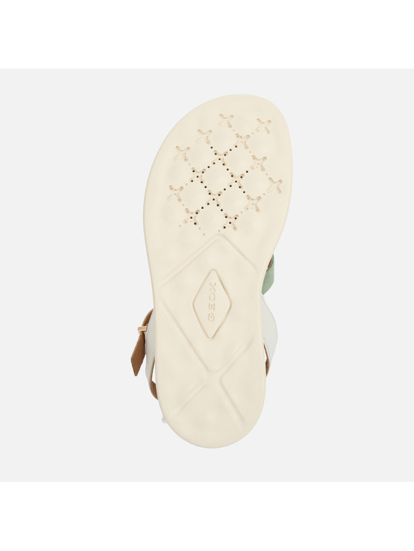 Geox Krémové dámske sandále Geox Xand 2S