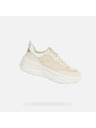 Geox Krémové dámske tenisky Geox Xtros