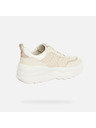 Geox Krémové dámske tenisky Geox Xtros