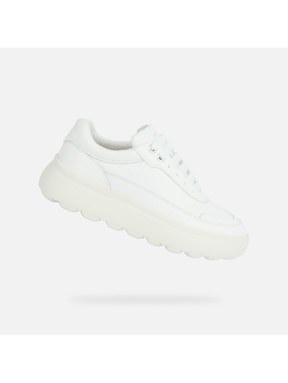 Geox Biele dámske tenisky Geox Spherica Ec4.1