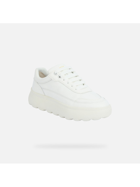 Geox Biele dámske tenisky Geox Spherica Ec4.1