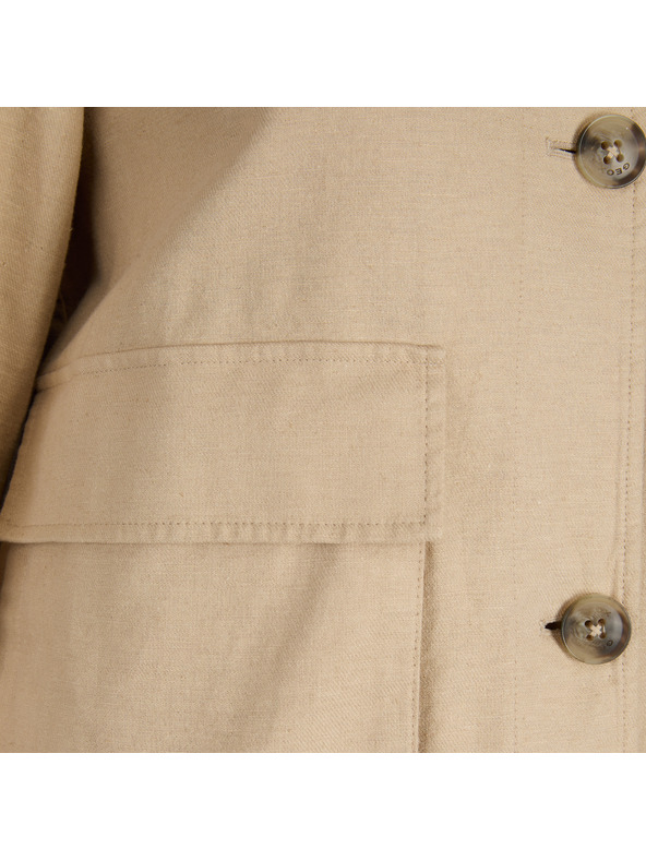 Geox Béžová dámska bunda Geox Maddalusia