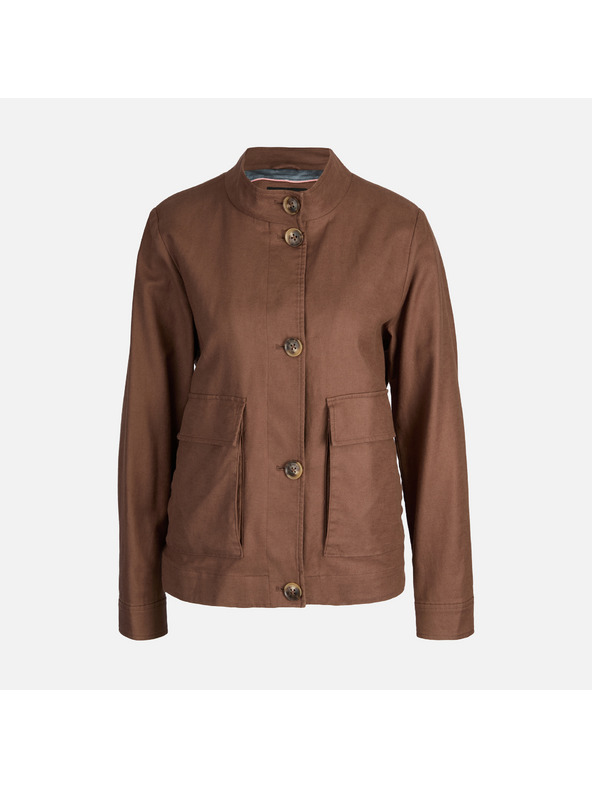 Geox Hnedá dámska bunda Geox Maddalusia