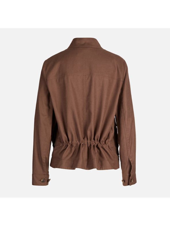 Geox Hnedá dámska bunda Geox Maddalusia