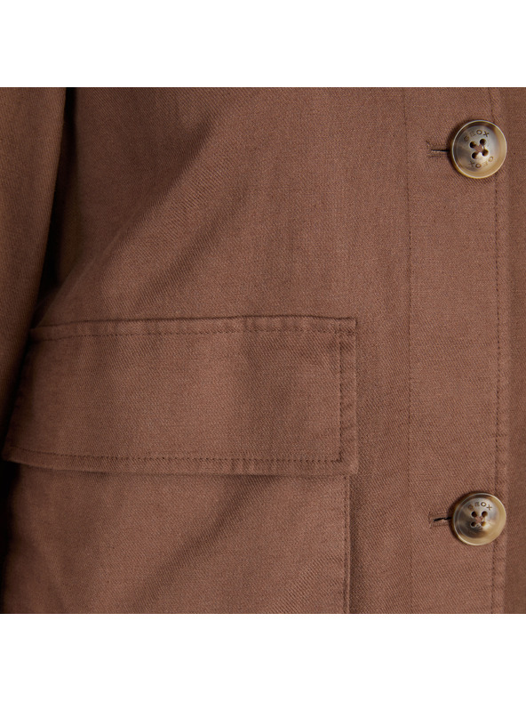 Geox Hnedá dámska bunda Geox Maddalusia