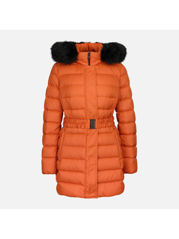 Geox Oranžová dámska páperová bunda Geox Catria