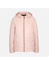 Geox Ružová dámska páperová bunda Geox Myluse
