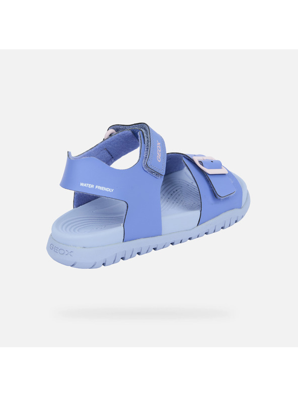 Geox Fialové dievčenské sandále Geox Fusbetto