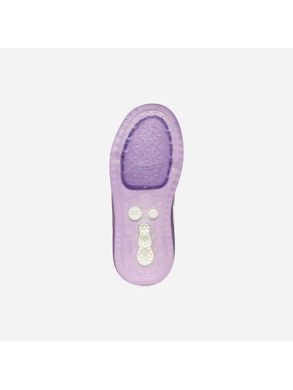 Geox Biele dievčenské tenisky Geox Sketlite