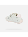 Geox Biele dievčenské tenisky Geox Tutim