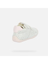 Geox Biele dievčenské tenisky Geox Tutim