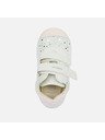 Geox Biele dievčenské tenisky Geox Tutim