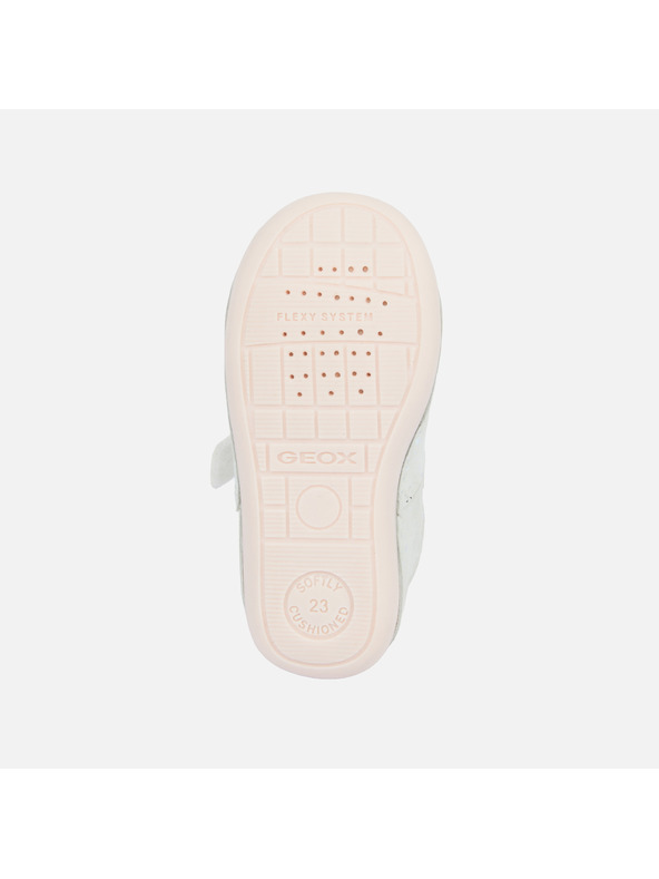 Geox Biele dievčenské tenisky Geox Tutim