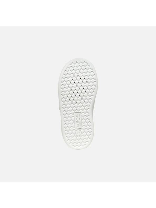 Geox Biele dievčenské tenisky Geox Eclyper