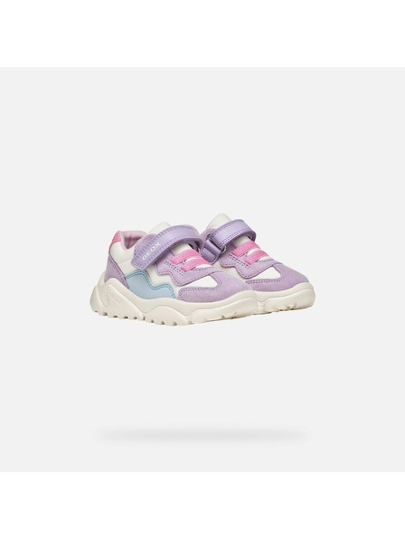 Geox Biele dievčenské tenisky Geox Ciufciuf