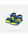Geox Modré chlapčenské sandále Geox Ghita