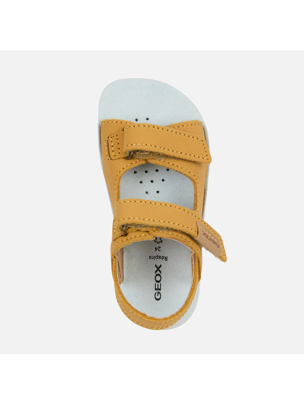Geox Žlté chlapčenské sandále Geox Lightfloppy