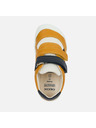 Geox Žlté chlapčenské barefoot tenisky na prvé krôčky Geox Steppieup