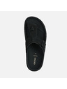 Geox Čierne pánske šľapky Geox Parnaiba