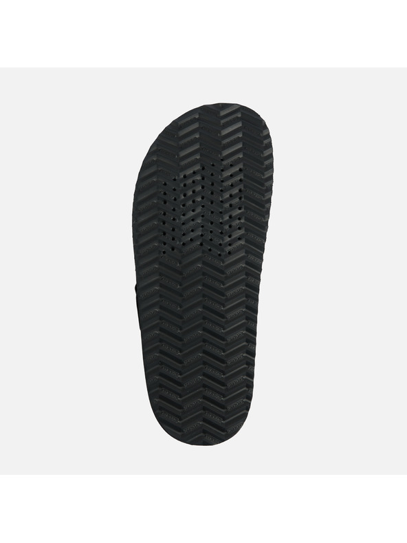 Geox Čierne pánske šľapky Geox Parnaiba