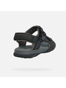 Geox Čierne pánske sandále Geox Spherica EC5