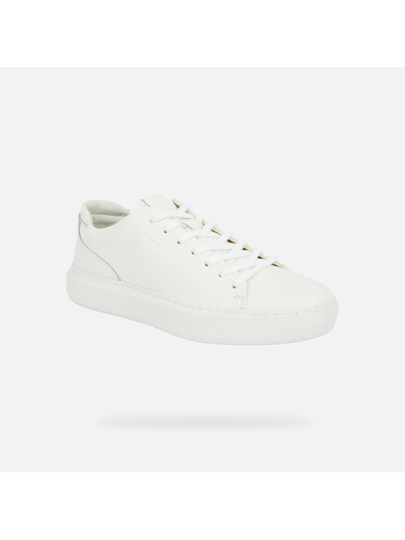 Geox Biele pánske tenisky Geox Deiven