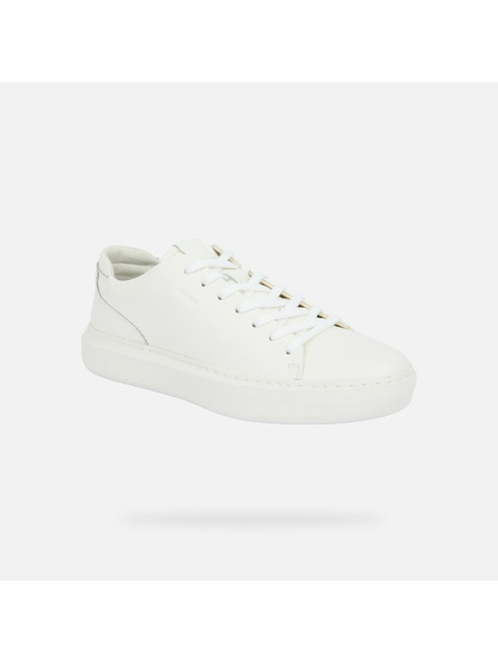 Geox Biele pánske tenisky Geox Deiven