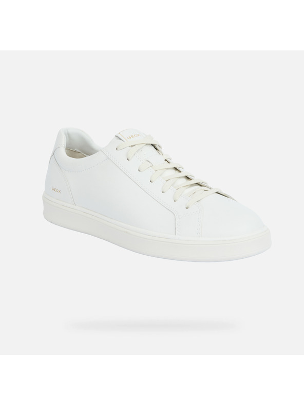 Geox Biele pánske tenisky Geox Spherica Actif X4