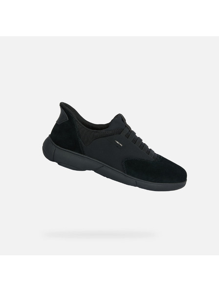 Geox Čierne pánske tenisky Geox Nebula 2.0 Plus Fast in