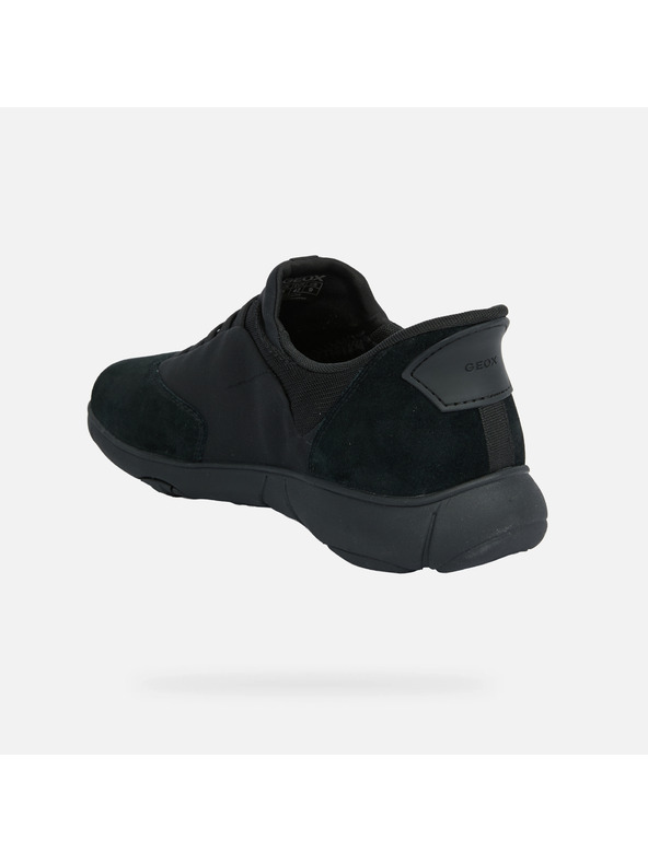 Geox Čierne pánske tenisky Geox Nebula 2.0 Plus Fast in