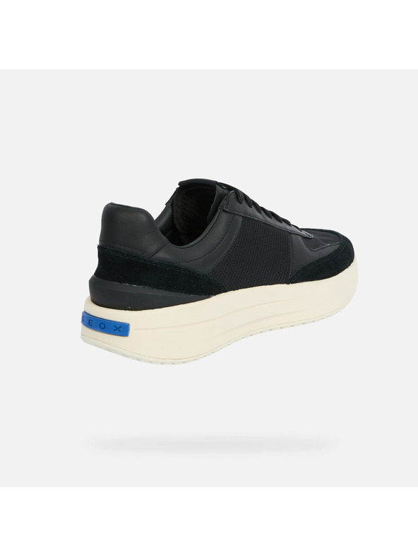 Geox Čierne pánske tenisky Geox Gxrn-01