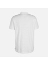 Geox Biela pánska polokošeľa Geox
