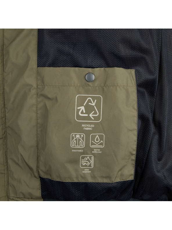 Geox Khaki pánsky bomber Geox Jharrod