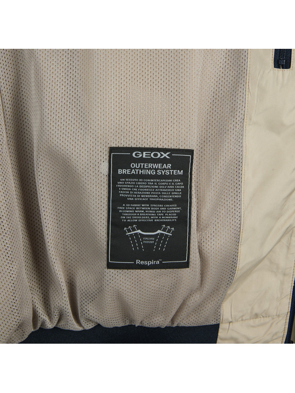 Geox Béžový pánsky bomber Geox Jharrod