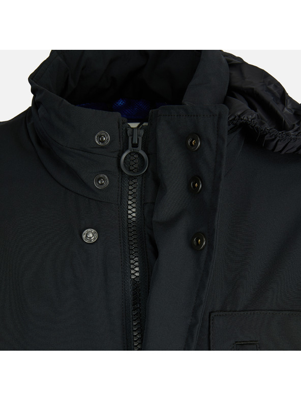 Geox Čierna pánska bunda Geox Spherica