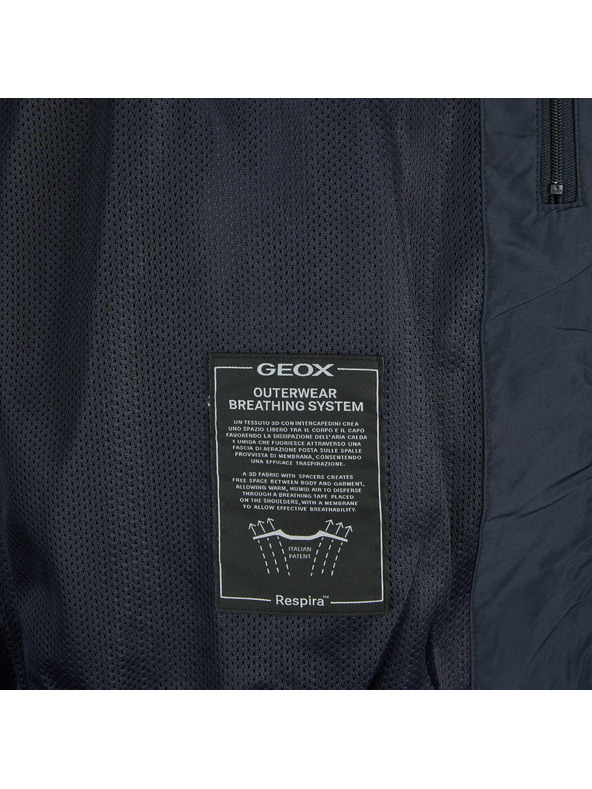 Geox Tmavomodrý pánsky bomber Geox Jharrod