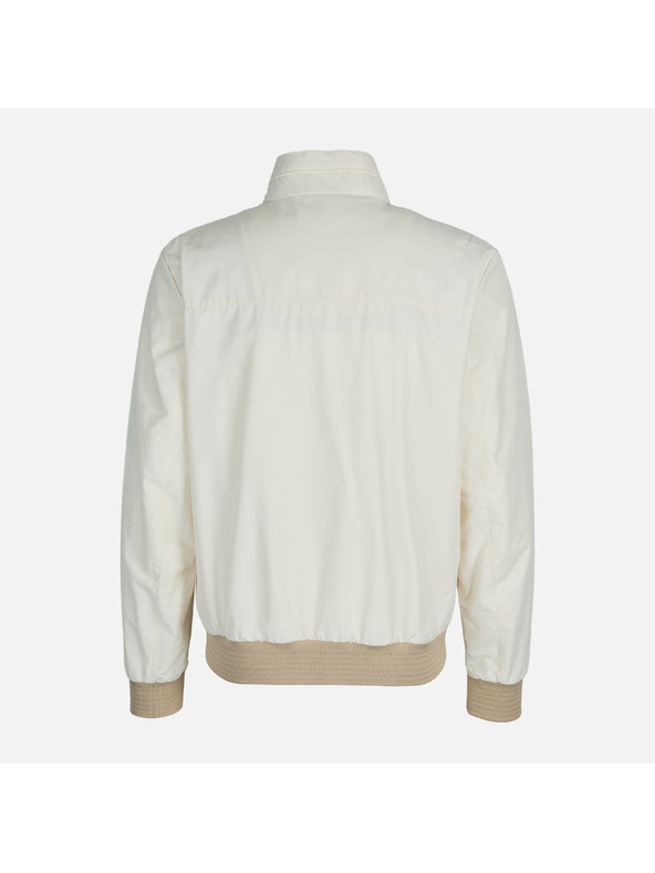 Geox Krémový pánsky bomber Geox Vincit