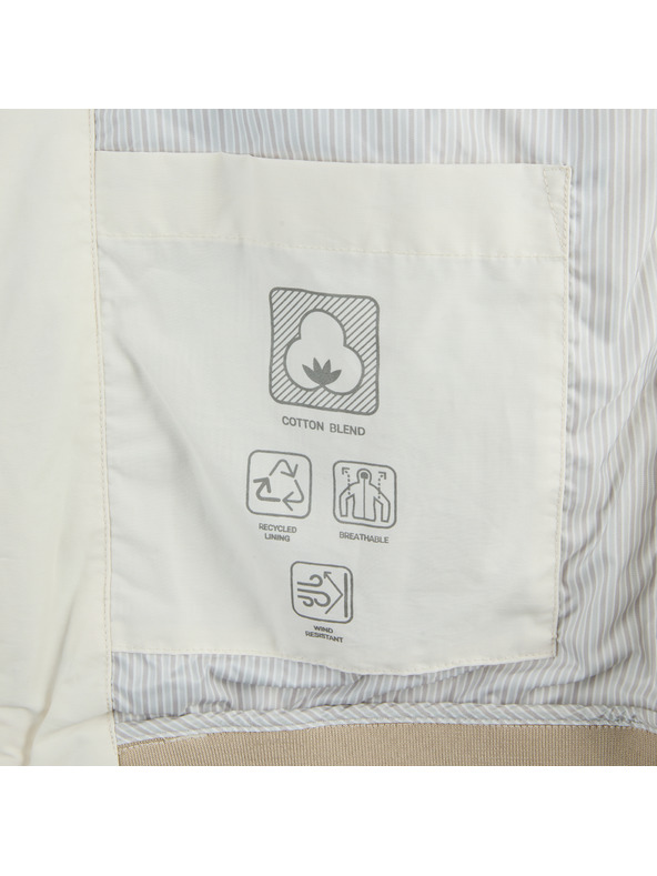 Geox Krémový pánsky bomber Geox Vincit