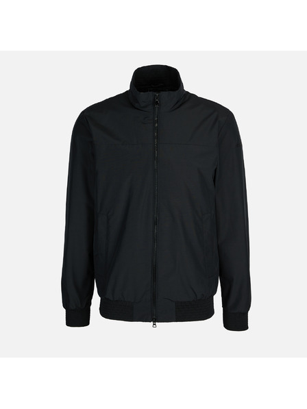Geox Čierny pánsky bomber Geox Vincit