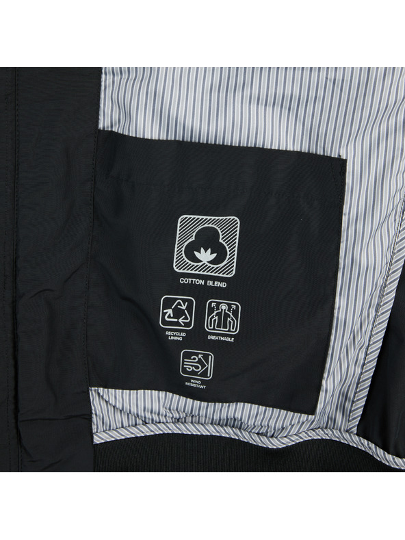 Geox Čierny pánsky bomber Geox Vincit