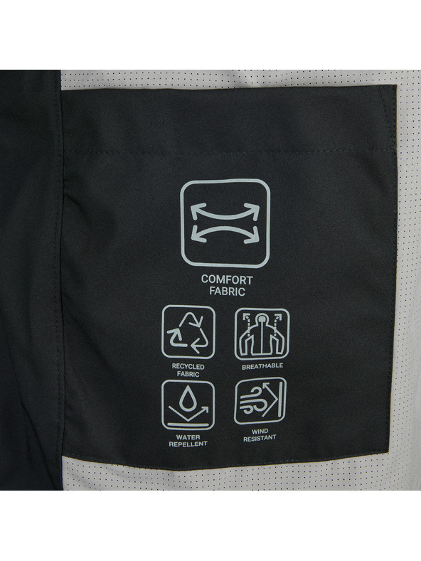 Geox Čierna pánska bunda Geox Spherica