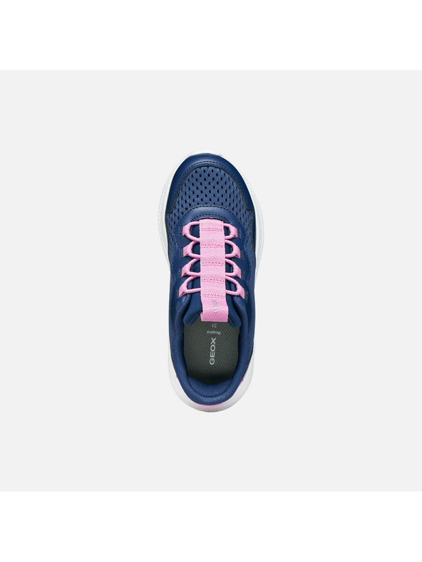 Geox Modré dievčenské tenisky Geox Sprintye Fast in