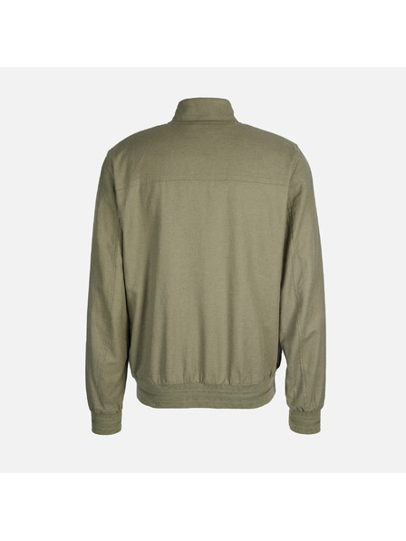 Geox Khaki pánsky bomber Geox Recanati