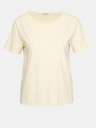Orsay Krémové dámske tričko s aplikáciou ORSAY
