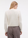 Orsay Krémový dámsky kardigán s aplikáciou ORSAY
