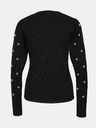 Orsay Čierny dámsky sveter s aplikáciou ORSAY