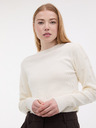 Orsay Krémový dámsky sveter s aplikáciou ORSAY