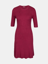 Orsay Vínové dámske šaty po kolená ORSAY