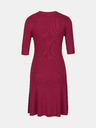 Orsay Vínové dámske šaty po kolená ORSAY