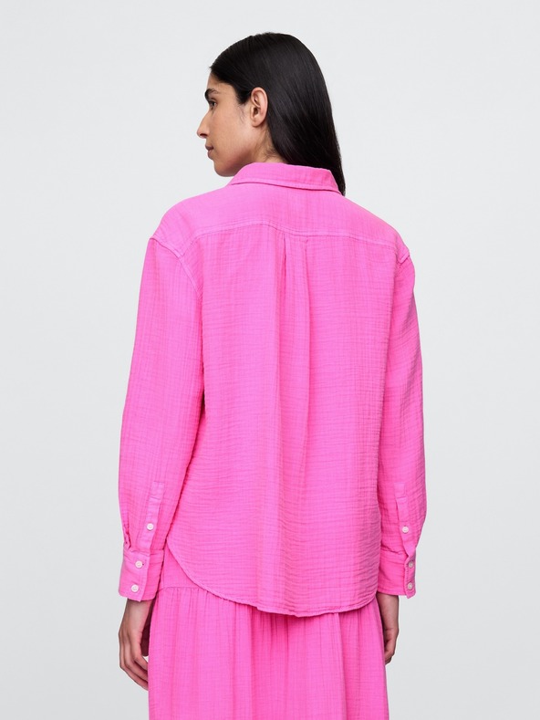 GAP Mušelínová košeľa oversize GAP